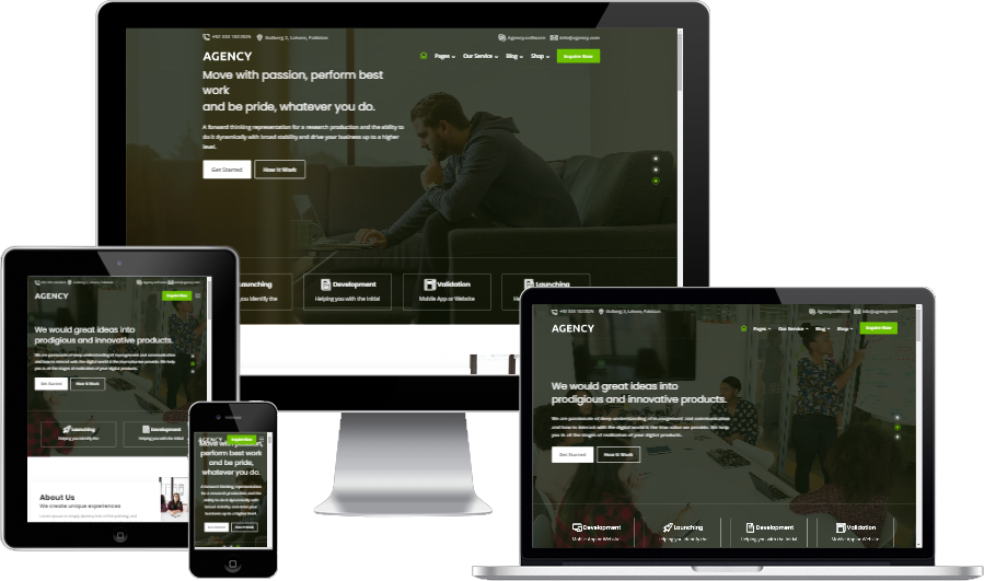 Agency Website 